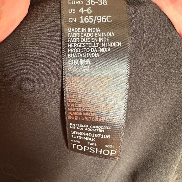 Topshop Boho Velvet Embroidered Kimono Duster Robe - Picture 7 of 7